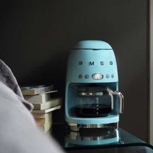 Koffiemachine druppel Smeg DCF02PBEU BLUE PASTEL