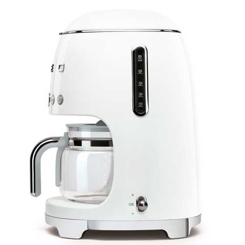 Cafetera Goteo Smeg DCF02WHEU Blanco