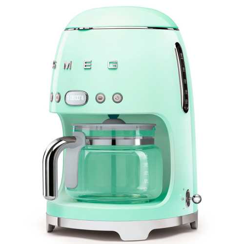 Koffiemachine druppel Smeg DCF02PGEU groene cake