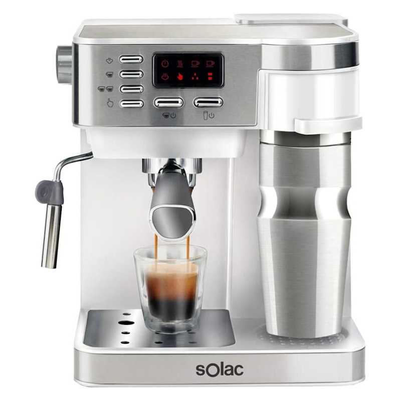 Cafetera Espresso Solac CE4497 Multi Stillo Cafetera Espresso Solac CE4497 Multi Stillo
