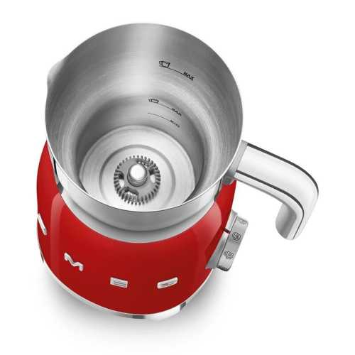 Espumador de leche Smeg MFF11RDEU Rojo