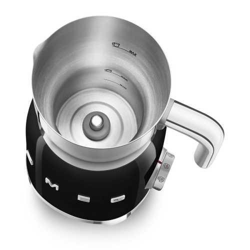 Milchschaum Smeg Mff11bleu schwarz