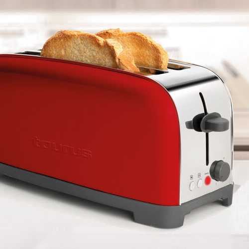 Tostador Taurus Vintage Red