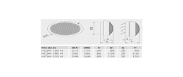 Ventilator S&P HCM-225 N Helicoidal for Crystal or Wall