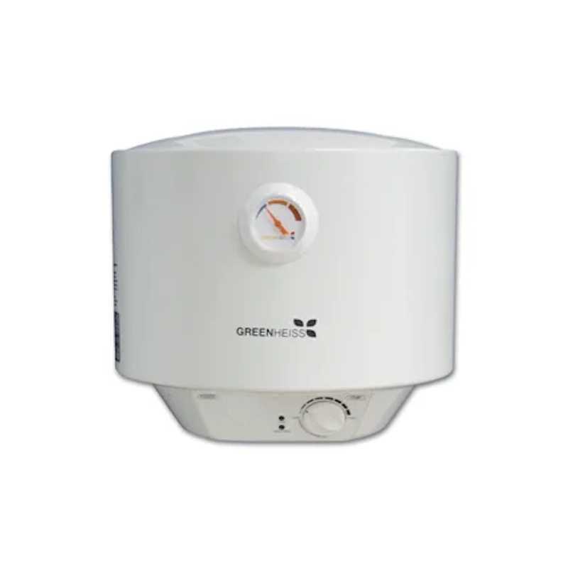 Elektrische thermo GreenHeiss Vijf 15 liter versterken / verglast verticaal Elektrische thermo GreenHeiss Vijf 15 liter versterken / verglast verticaal