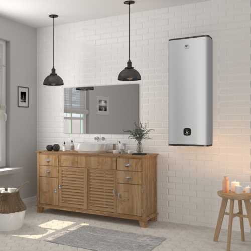 Termo eléctrico Thermor Onix Connect 65 litros enamel/vitrificado horizontal/vertical