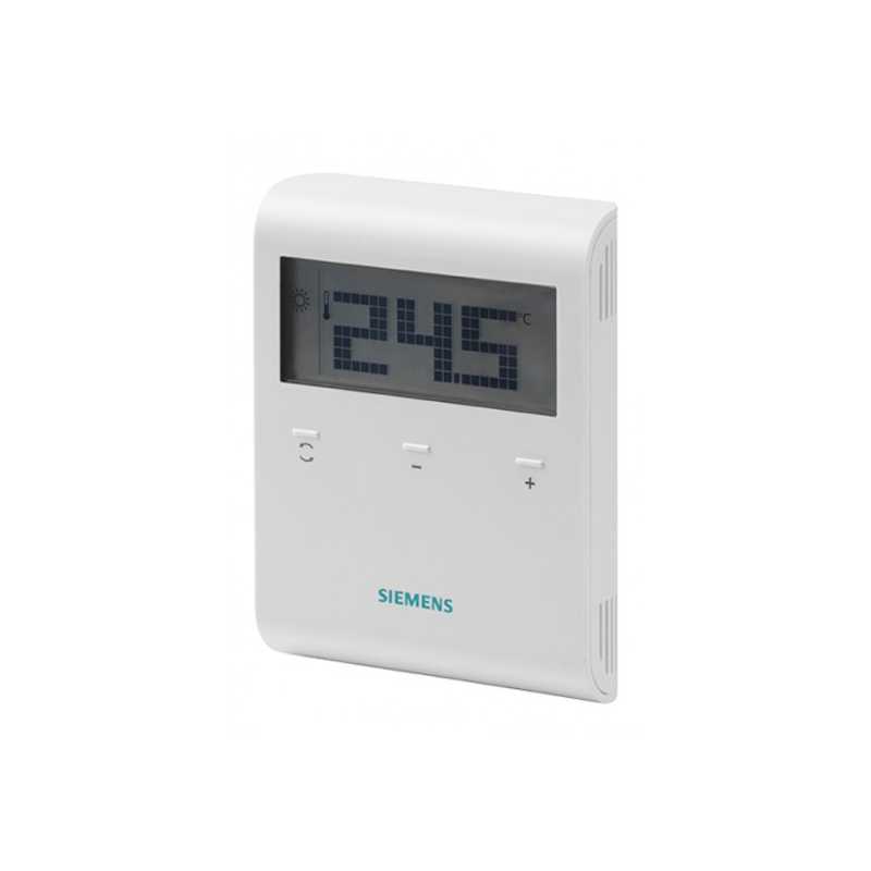 Wöchentliches Kabel Chronostermostat 1 ... 7 RDE 100.1 Siemens