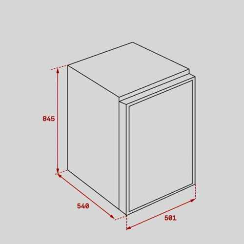 Frigo 1 Puerta Teka TS1138 Blanco