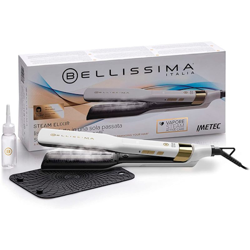 Plancha De Pelo Bellisima Elixir Vapor 4 Ajustes De Temperatura