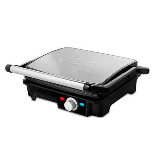 Grill 2200W 29x23cm Ufesa PR200 180º inox/negro
