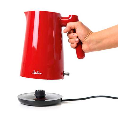 Hervidor 1L Rojo Jata 2200W