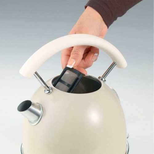 Hervidor 1.7L 2000W Ariete 2877/03 vintage beige
