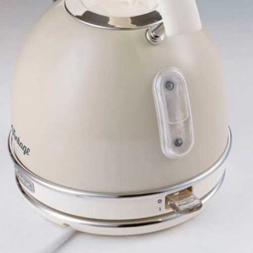 Hervidor 1.7L 2000W Ariete 2877/03 vintage beige