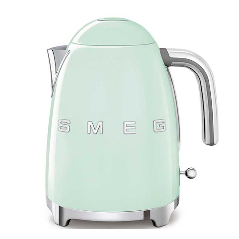 Hervidor 1.7L 2400w Smeg KLF03PGEU 50's Style verde pastel 7 tazas
