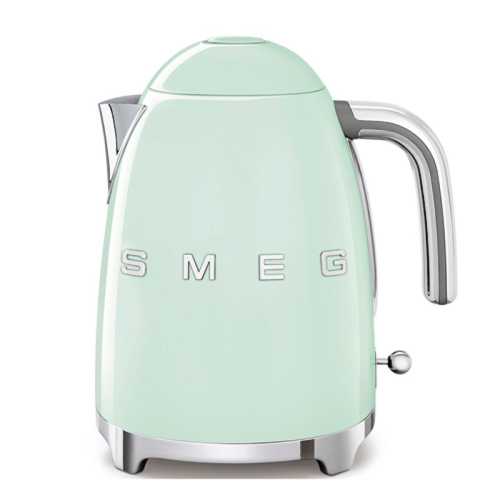 Hervidor 1.7L 2400w Smeg KLF03PGEU 50's Style verde pastel 7 tazas