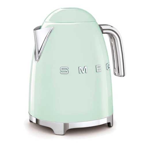 Hervidor 1.7L 2400w Smeg KLF03PGEU 50's Style verde pastel 7 tazas