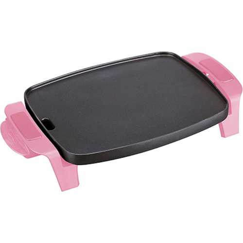 Plancha Asar Mini 1000W Jata JEGR5522 Rosa
