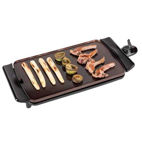Plancha de asar 2500W 46x28cm Jata JEGR0550 Antiadherente Triple Capa