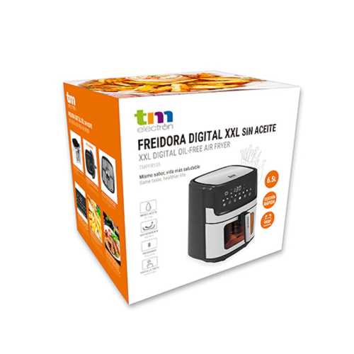Freidora sin aceite 6,5L 1700W TM Electron TMPFR105 8 Programas
