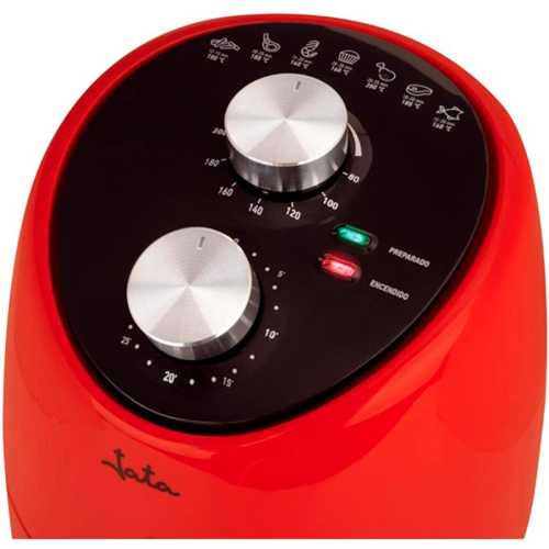 Freidora sin Aceite 2L Jata JEFR1222 Roja