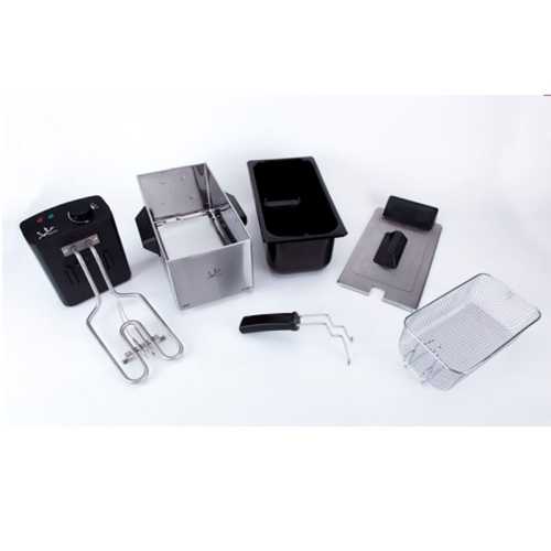 Freidora 3.2L 2000W Jata FR678 desmontable inox