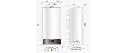 Mixed wall boiler Ariston Genus One + WiFi 24 FF EU