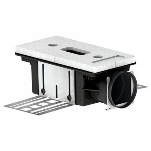 Zehnder Boca CLD simple 224x118x85mm (conexión lateral corto)