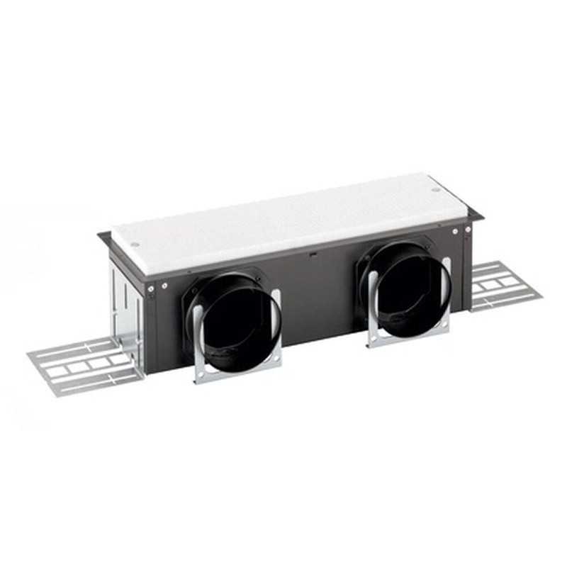 Zehnder Boca CLD doble 395x118x115 (conexión lateral largo)