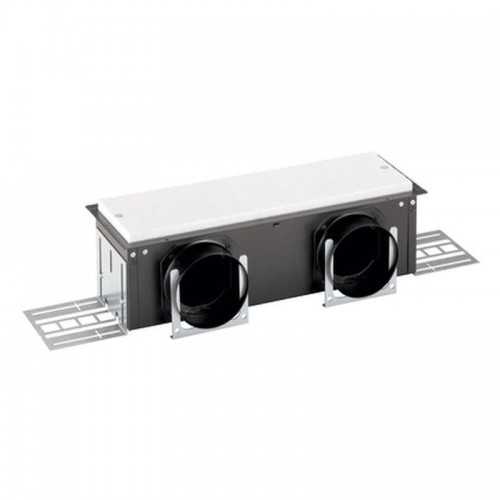 Zehnder Boca CLD doble 395x118x115 (conexión lateral largo)