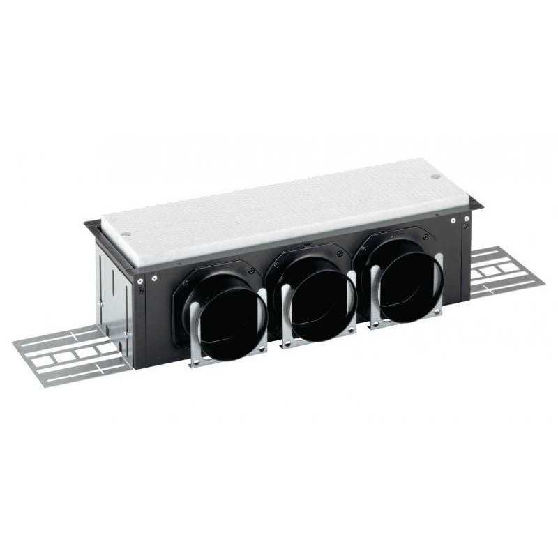 Zehnder Boca CLD triple 395x118x115 (conexión lateral largo)