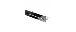 Rejilla CSB-P ComfoGrid L 400 Vidrio Negro