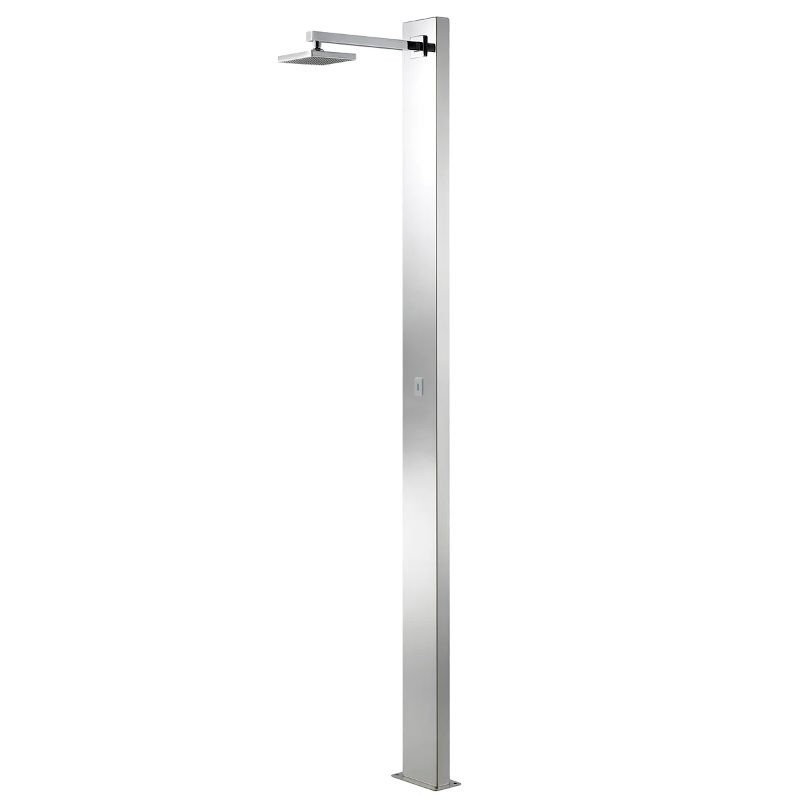 Outdoor shower Astralpool Niagara 1/2 "1 Stainless steel jet AISI 304 Automatic shower aluminum