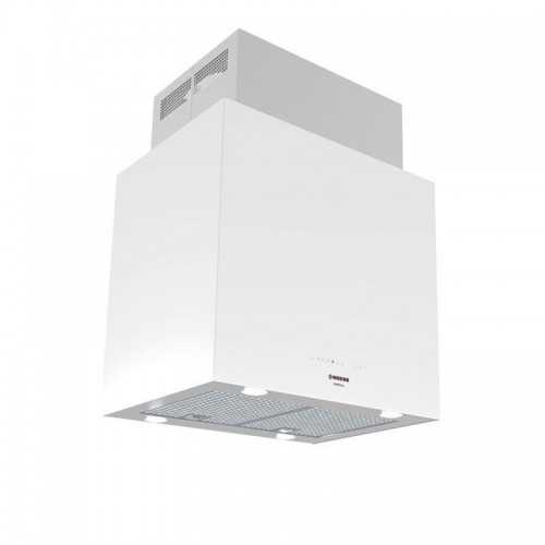 Campana Isla Nodor NorBreeze Island Cube Glass WH