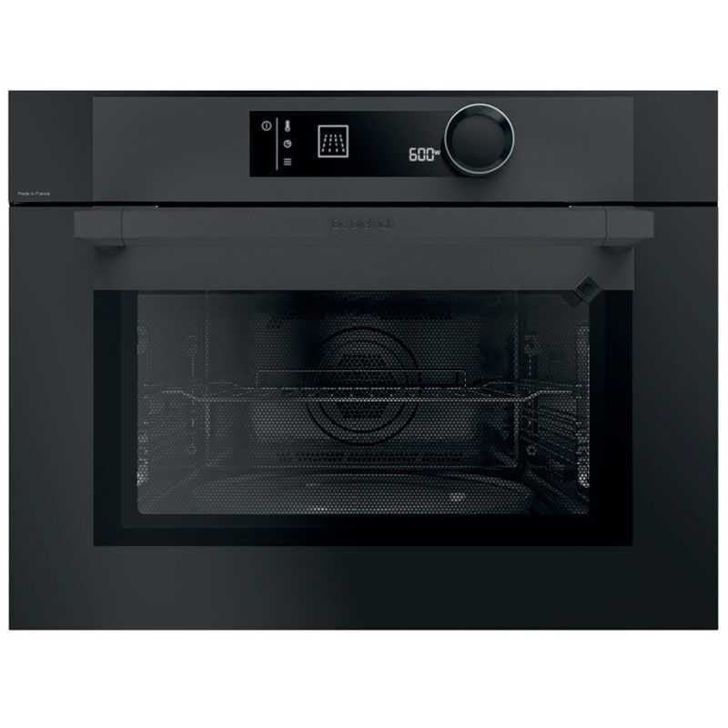 Multifunction oven with Microwave De Dietrich DKC7340BB Black Coal