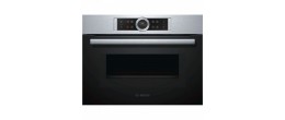 Horno Multifunción con Microondas Bosch CMG633BS1 Serie8 Infinity