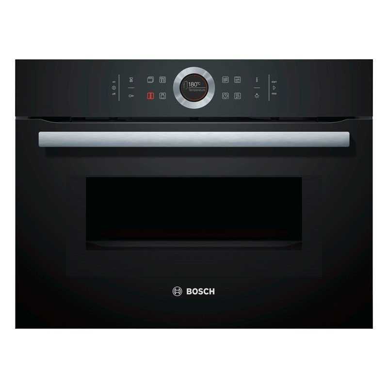 Horno Multifunción con Microondas Bosch CMG633BB1 Serie8 'Infinity