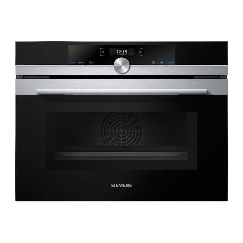 Horno Multifunción con Microondas Siemens CM633GBS1
