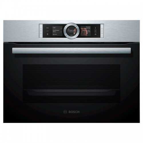 Horno Multifunción con Vapor 100% Bosch CSG636BS3 Serie8