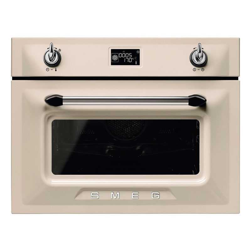 Horno Multifunción con Microondas Smeg SF4920MCP1