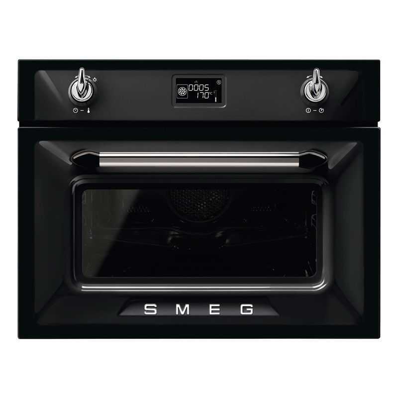 Horno Multifunción con Microondas Smeg SF4920MCN1
