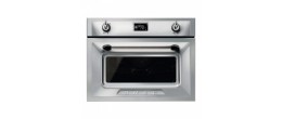 Horno Multifunción con Microondas Smeg SF4920MCX1