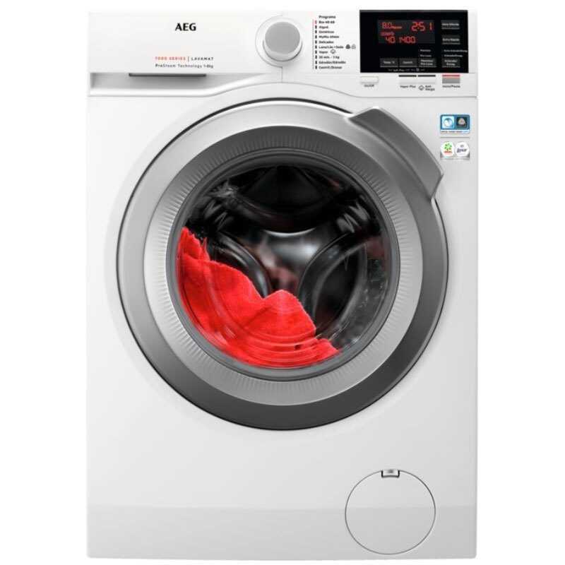 Lavadora 8Kg AEG L7FBG862O