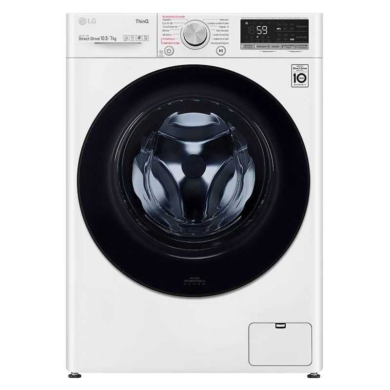 Lavasecadora 10,5Kg LG F4DV5010SMW