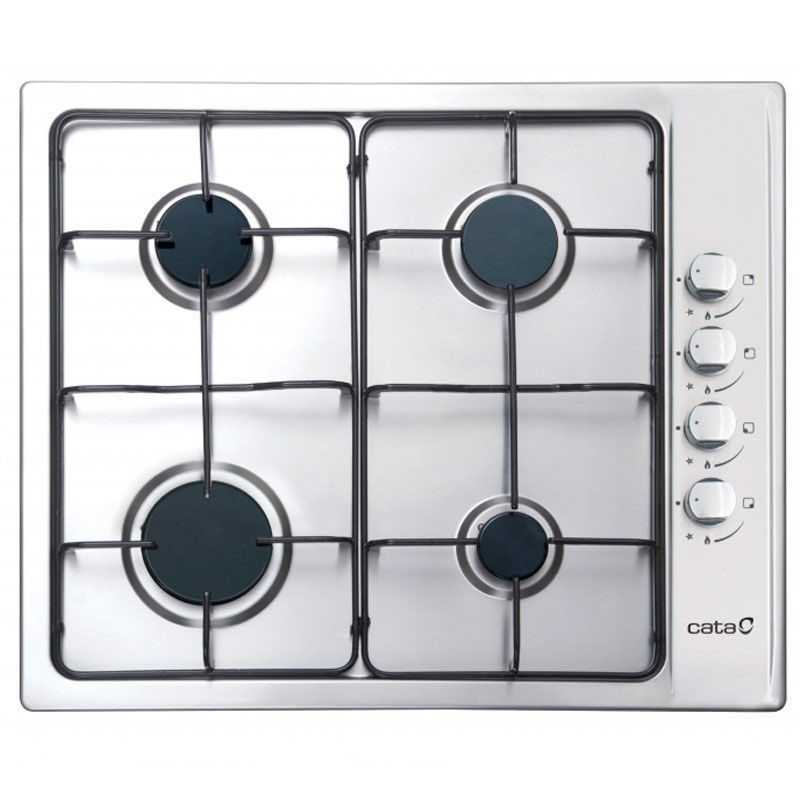 60 cm steel gas plate Cata Gib6004x 60 cm steel gas plate Cata Gib6004x