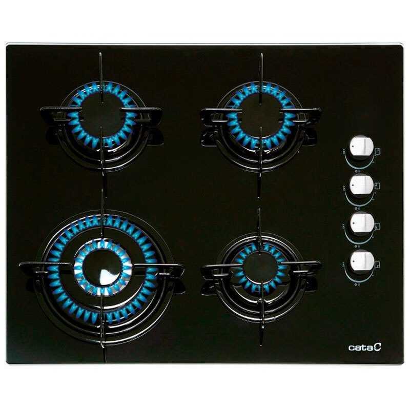 Gas glass plate Cata Cib6031bk