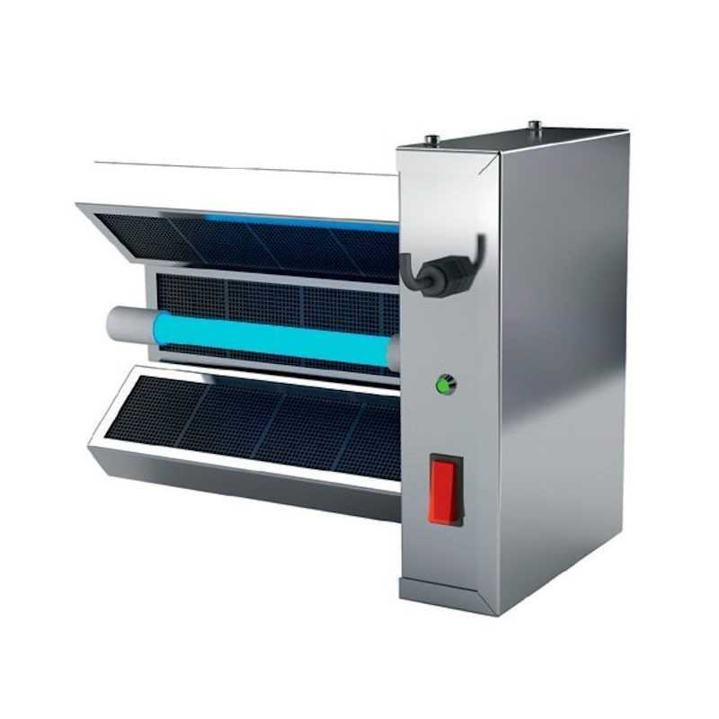 UV filtration + Fotocatalysis + Active carbon LSV-ACE335