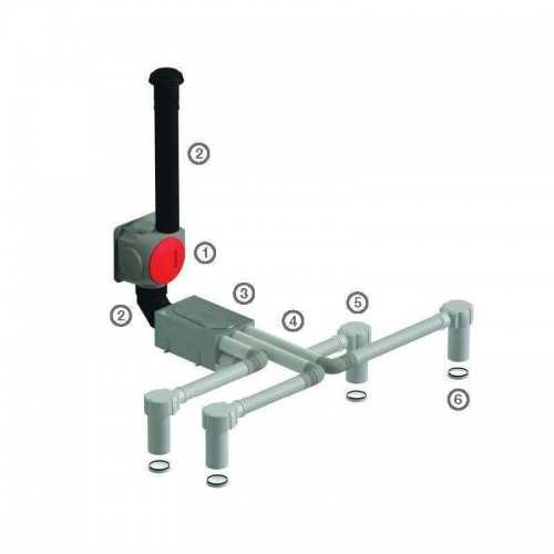 Zehnder Kit Comfofan S Rfz Para Cuartos H Medos Selector