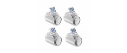 Kit 4 heads with thermostat wireless radiator HR924We for EVOHOME Honeywell