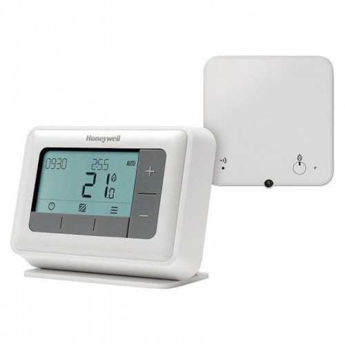 Chronotermostat radiocommandé hebdomadaire / journal T4R Honeywell