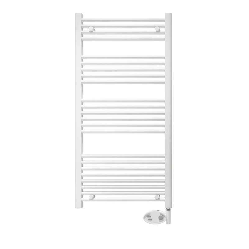 Elektrischer Handtuchheizkörper Mithos Elektrische Gamma 1162x500mm 500 Watt weiß